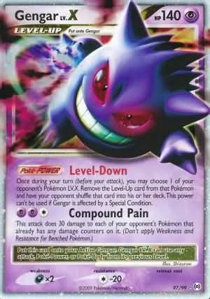 gengar lv x 97/99 price|arceus gengar lv x.